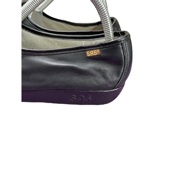 SAS Classic Timeless Loafers Shoes Size 10 Black Leather - Picture 3 of 9